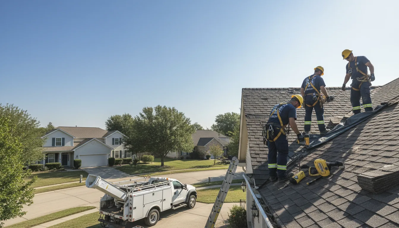Emergency Roof Repair in Wall, TX near me